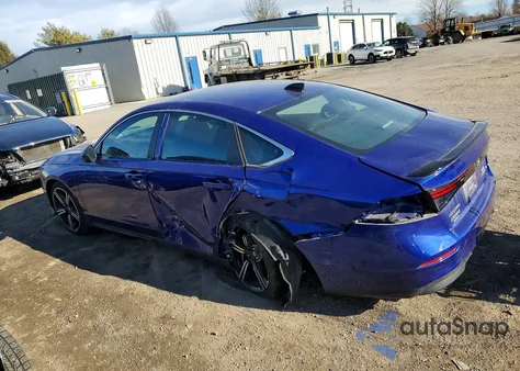 2024 Honda Accord Hybrid Sport z USA, uszkodzony, nr VIN 1HGCY2F5XRA012668